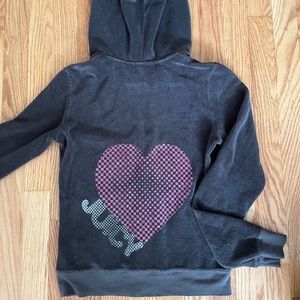 Vintage brown Juicy Couture track jacket